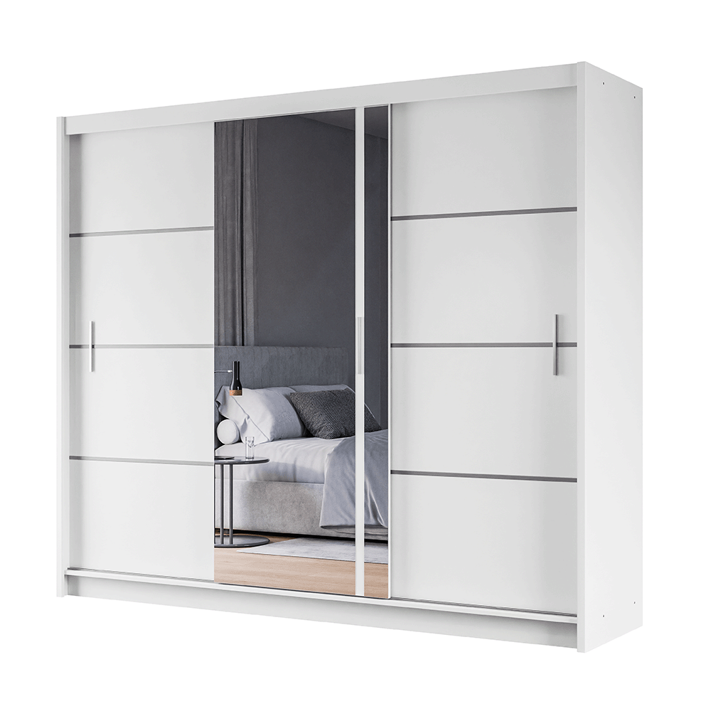 Wardrobe VISTA 250 White