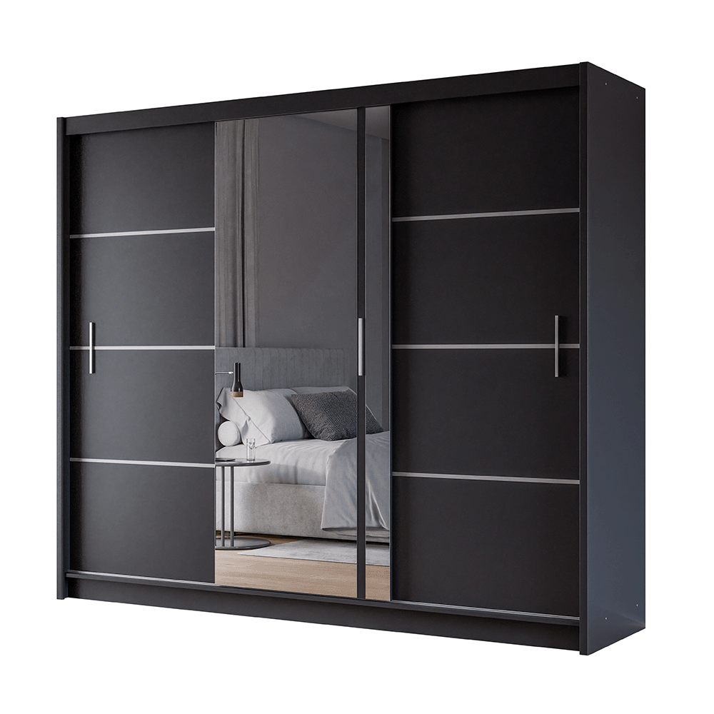 Wardrobe VISTA 250 Black