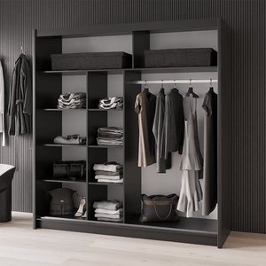Wardrobe VISTA 203 Black