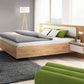 Bed with Bedside XELO White Matt / Oak Golden