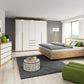 Wardrobe XELO White Matt / Oak Golden