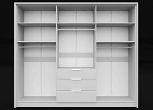 Wardrobe REDFORD 255 White