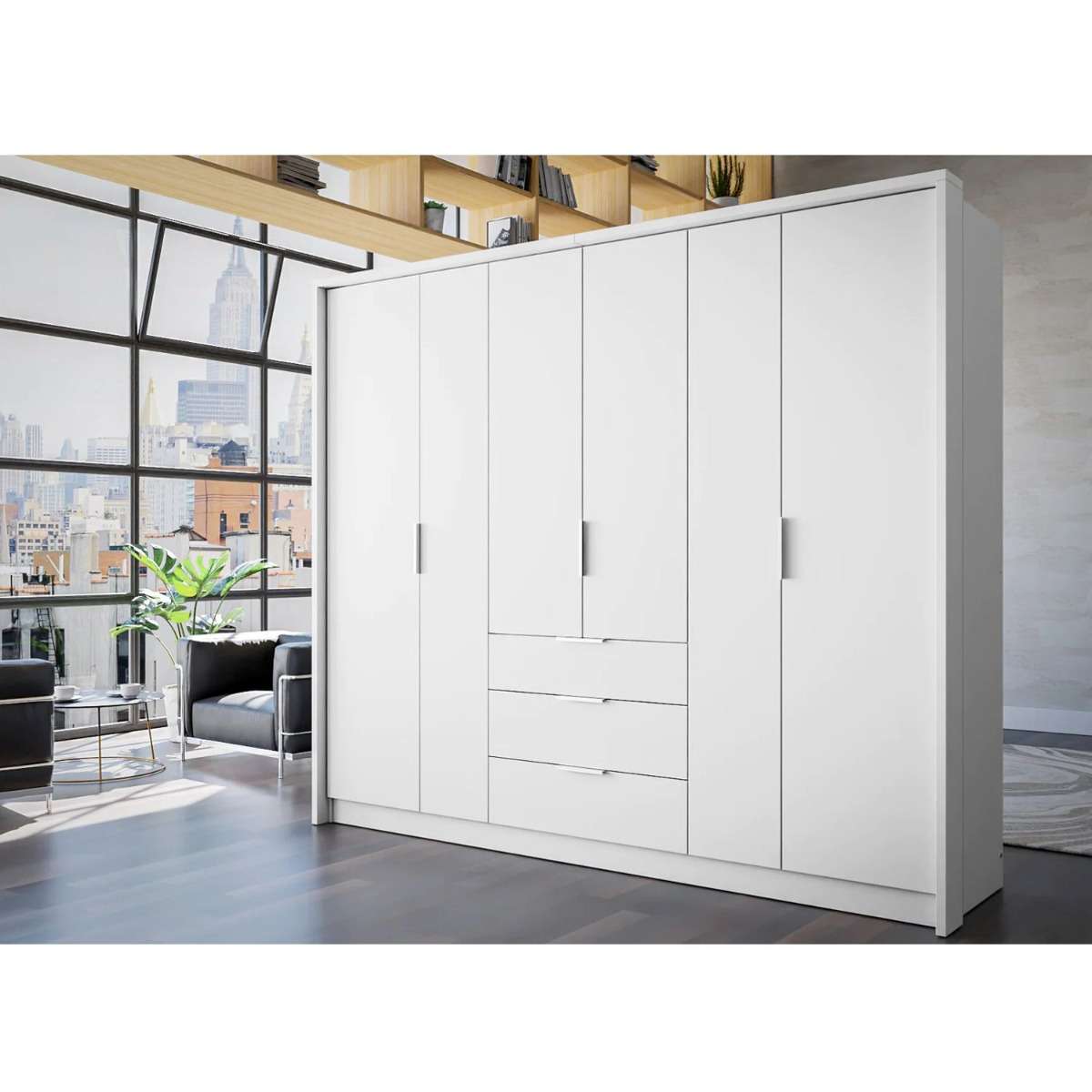 Wardrobe REDFORD 255 White