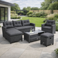 Willowdale Garden Furniture Set Grey
