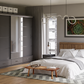 Graphite Mirrored Sliding Door Wardrobe 255cm –  EPSOM