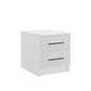Bedside Table EPSOM White Gloss