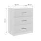 Chest Of Drawers EPSOM Black Gloss
