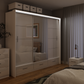 Sliding Wardrobe EPSOM 255 White