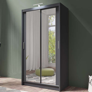 Wardrobe ALDRIDGE 120 Graphite