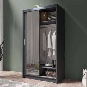 Wardrobe ALDRIDGE 120 Graphite