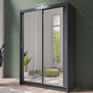 Wardrobe ALDRIDGE 150 Graphite