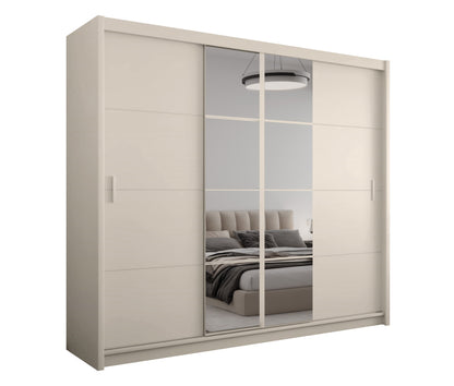 Cashmere Mirrored Sliding Door Wardrobe 250cm – RADLEY 2