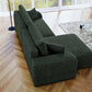 Corner Sofa Bed HAVANA Green