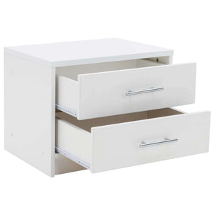 Bedside Table DUNHAM White